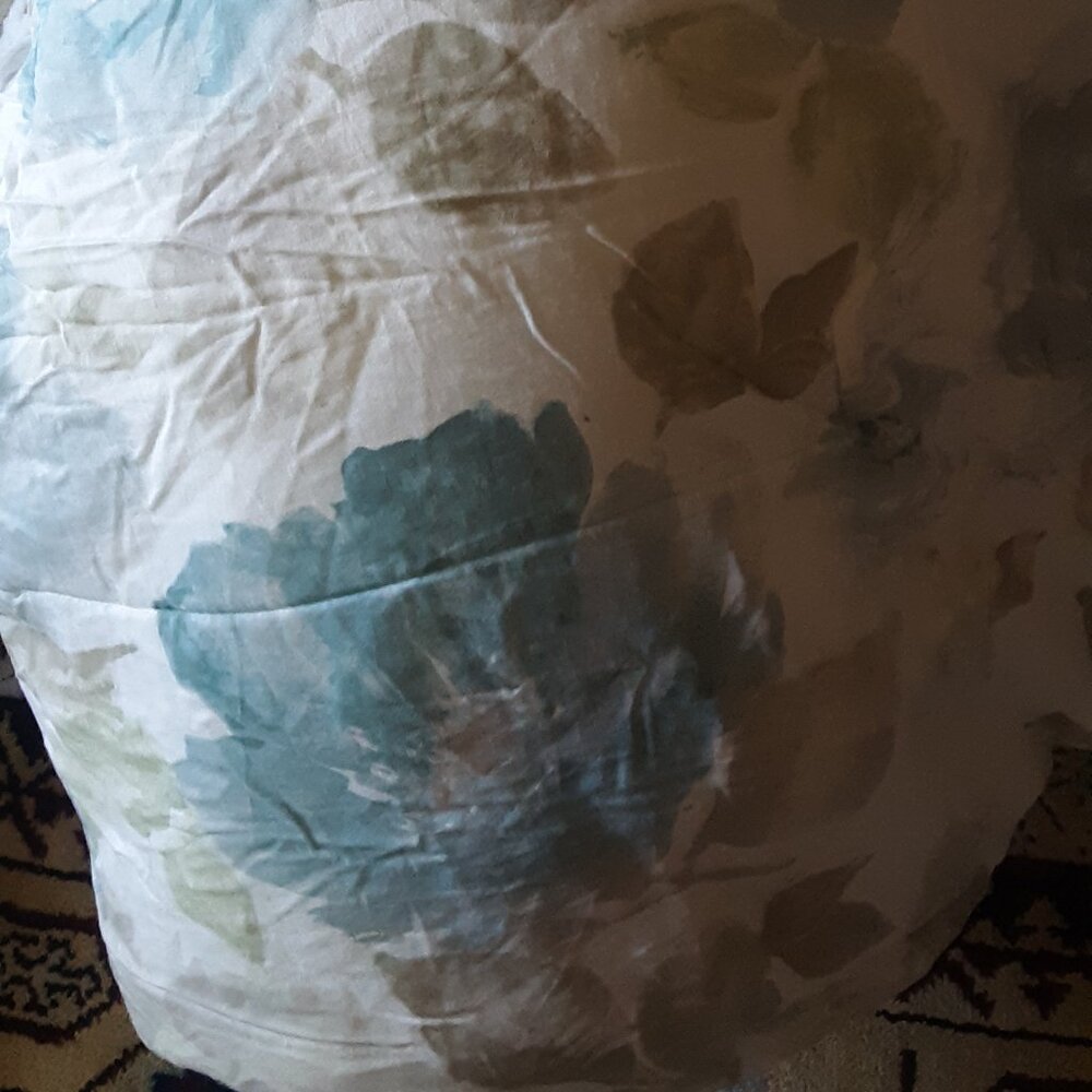 Pier 1 Gorgeous KING Multicolor Floral Duvet Insert - Picture 6 of 6